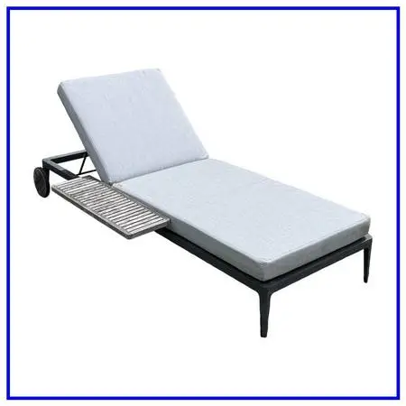 Gloster Grid Outdoor Chaise Lounger