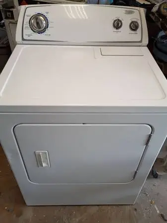 Extra large capacity Whirlpool electric dryer