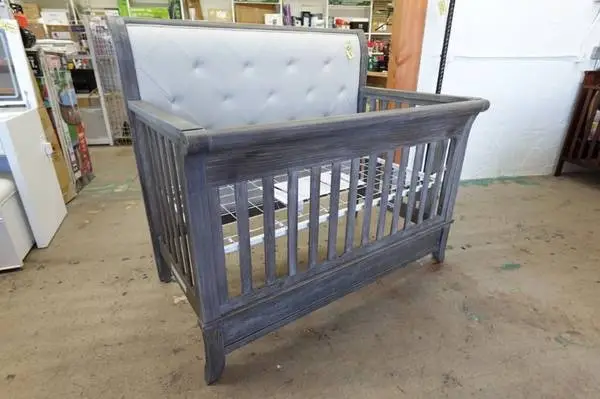 5-in-1 Evolur Amsterdam Convertible Baby Crib to Full Size Bed
