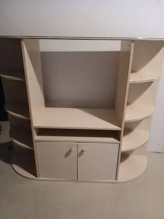 SHELF (TV or BOOKS)