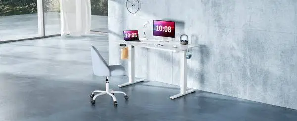 Electric Standing Desk Height Adjustable Sit to Stand Up Settings