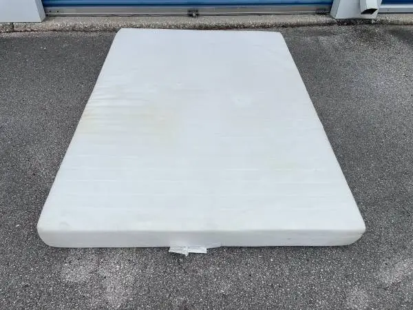 Full Size Memory Foam Mattress-(5in thicker,from ikea,hard firm)-Used