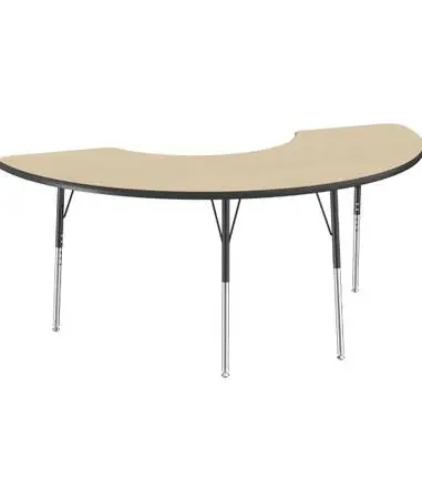 Activity Table Half Moon Classroom Kidney Adjustable Table NEW