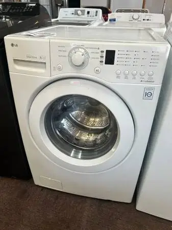 LG Front Load Washing Machine White