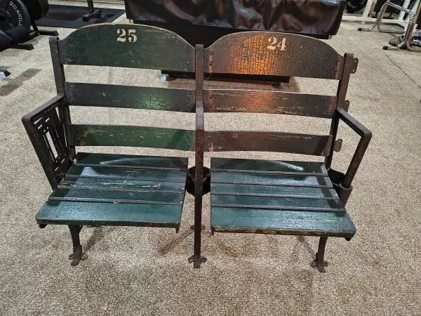 Detroit Tigers wooden seats