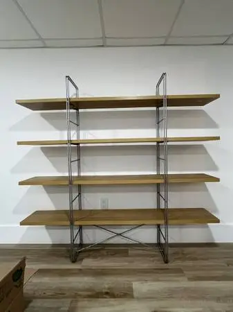 Collectible Vintage 1980s IKEA Guide Shelving Unit by Niels Gammelga
