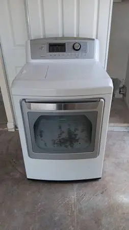 Electric Clothes Dryer By LG With True Steam
