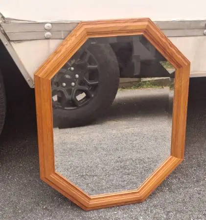 Wooden Mirror