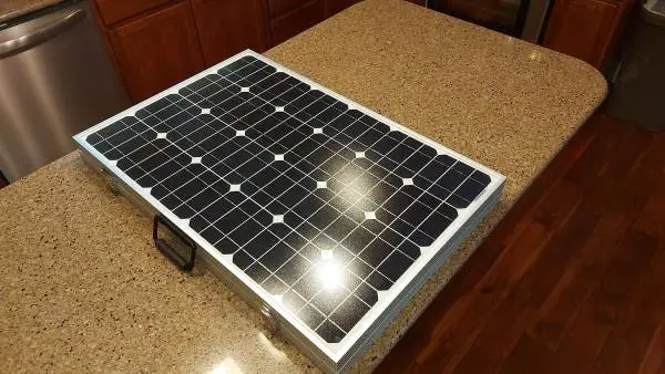 Solar Panel with Charge Controller