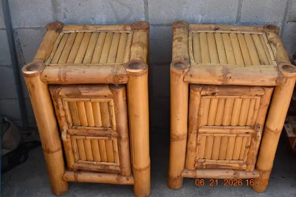 END TABLES BAMBOO