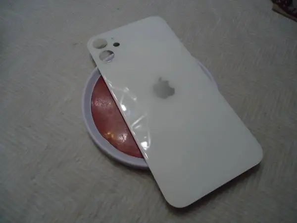 * iPhone 11 rear glass cover in white * New
