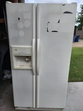 Free side by side refrigerator
