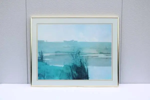 1980s John Henry Twachtman Arques-la-Bataille Landscape Fine Art Print