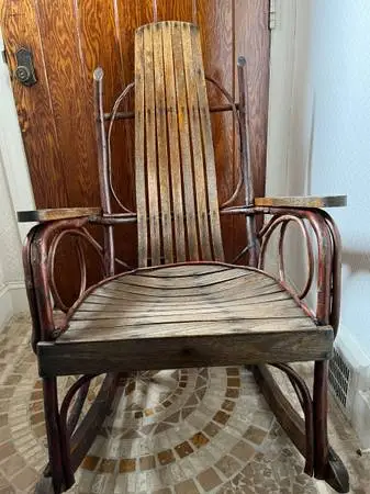 Adirondack-Primitive rocking chair-New Price
