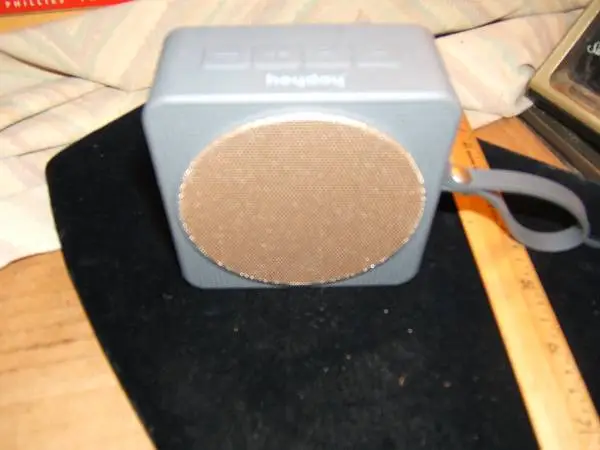 Heyday BTSP03 Gray Beige Wireless Bluetooth Rechargeable Speaker