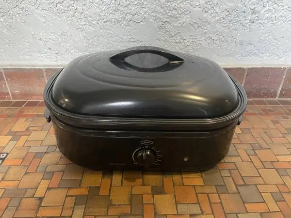 Oster 18Qt Big Electric 24lbs Turkey Chicken Bird Roaster Oven Black