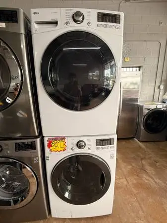 Used White LG Washer and Dryer