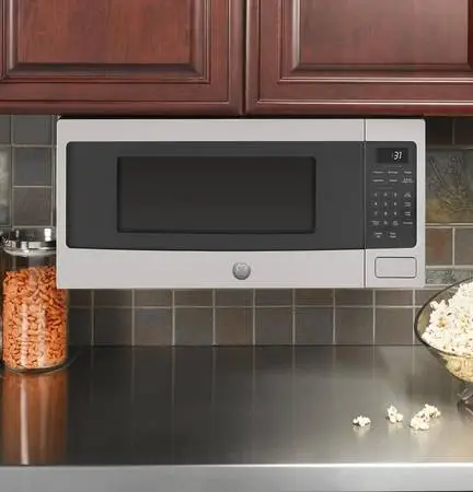 GE Profile PEM31SFSS 800 Watts 24 in. 1.1 cu. ft. Countertop Microwave