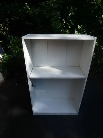 Book Shelf / Shelving Unit - White; Delivery Possible