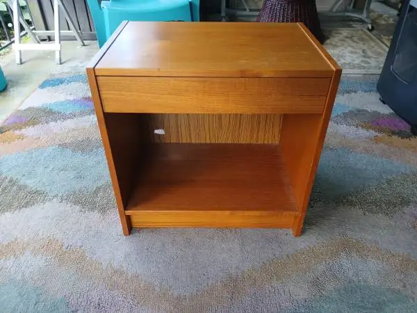 Teak nightstand