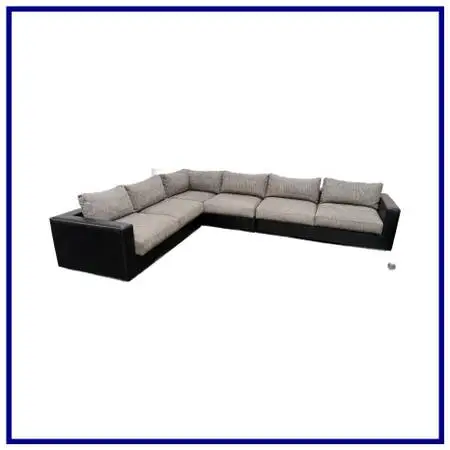 Modernist Bespoke Sectional Sofa, Three Piece