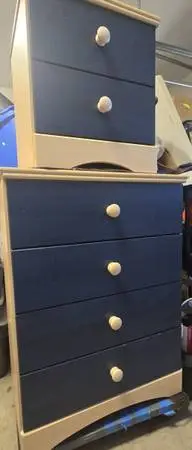 *SALE* Blue Dresser& Nightstand