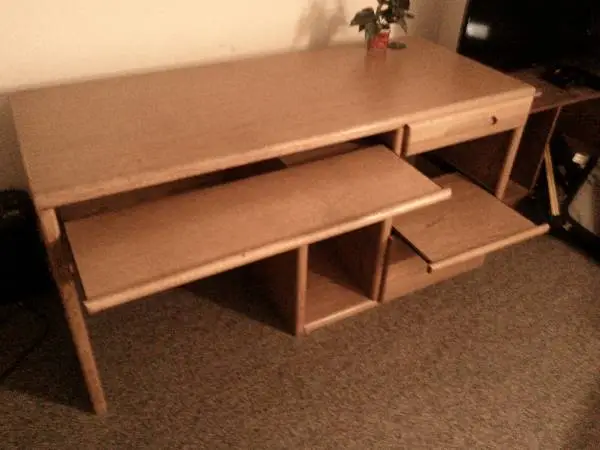 oak desk