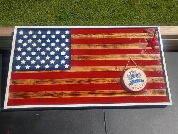 Custom made USA FLAGS