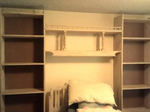 custom made night stands for both sides of twin bed frame