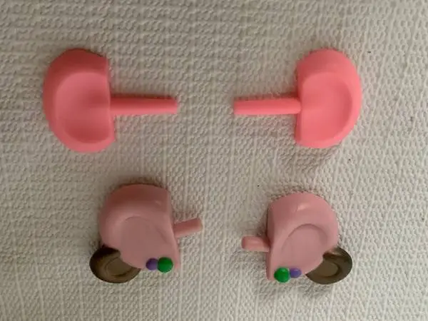 2006 Hasbro Disney Mr. Potato Head Pirate Ear + Extra Set of Ears