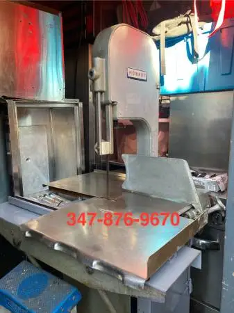 Hobart bandsaw meat bone fish