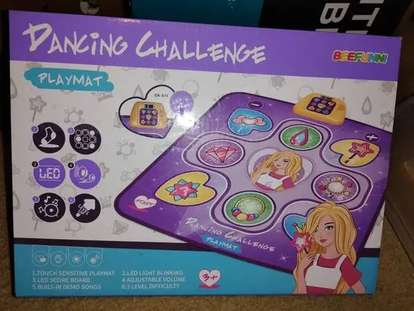 Dancing Challenge Playmate! Volume, Lights, Songs Etc. Brand New!