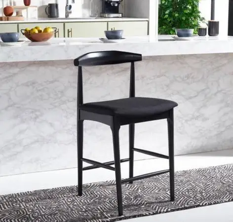 New! Safavieh Lionel Retro Counter Stool  Chair BST1502B