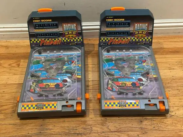 PINBALL MACHINES Racing Pro Electronic Lights Sound Bumper Flipper