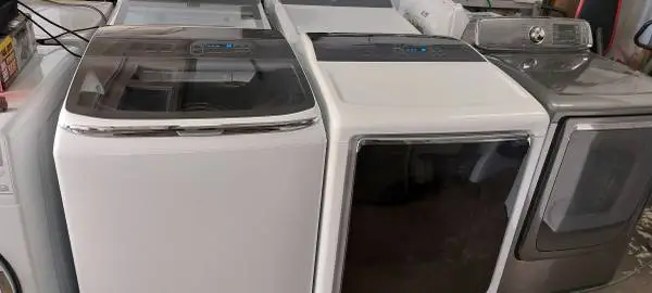 Samsung Top Load Washer And Gas Dryer