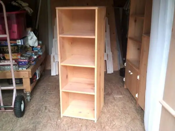 custom made book shelf cabinet