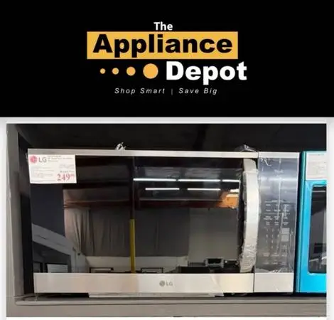 New LG Over the Range Microwave
