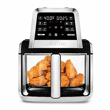 ★★ Like new Gourmia 7-quart glass air fryer