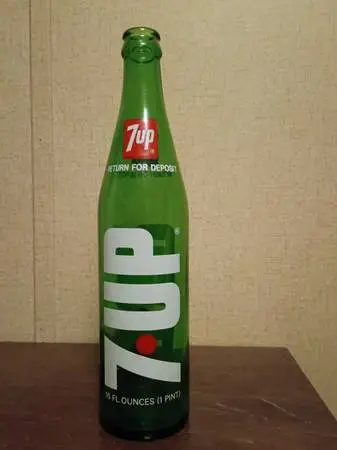 7 UP Bottle