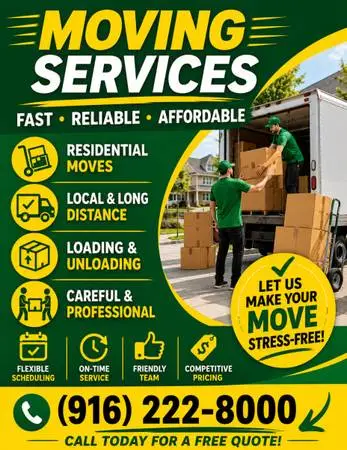 FAST & AFFORDABLE MOVERS – Local & Long Distance 🚛