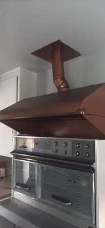 Electric range and hood