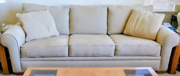 High quality Jonathan Louis taupe Sofa/Couch from Macys