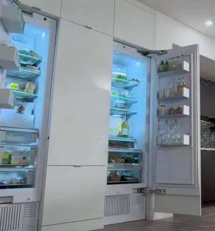 *Open Box* Monogram 48” Built-in Fridge/Freezer Columns w/ SS Panels