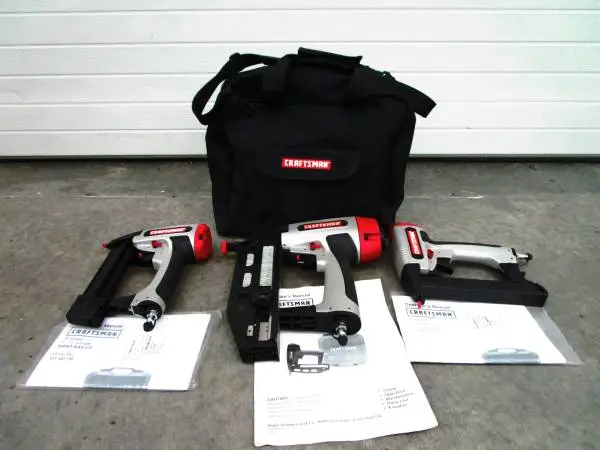 Craftsman Nailer Set (3)  in Bag Finish - Brad - Crown