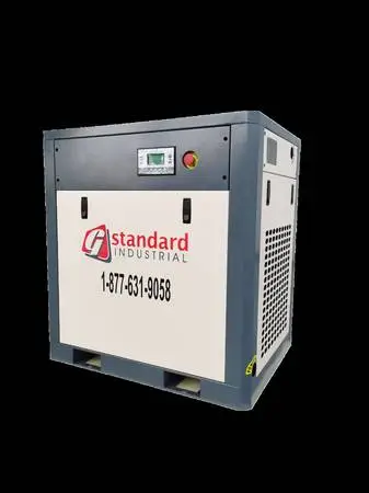 NEW 10, 15, 20, 25, 30, 50 HP Screw Air Compressors, Dryers and Tanks