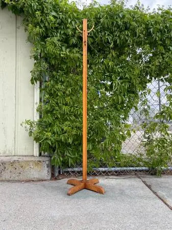 Vintage Mission Style Coat Rack