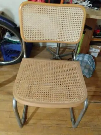 Breuer cane chair