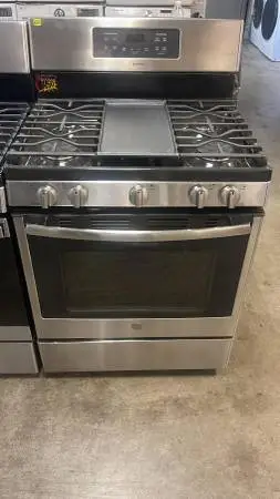 Ge gas stove with griddle