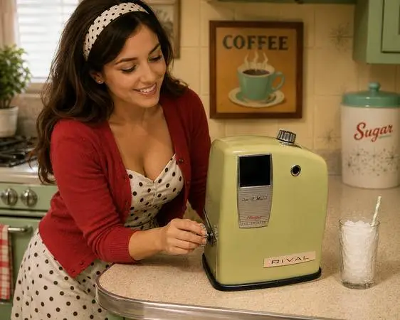 Vintage Rival Vac-O-Matic Electra Ice Crusher