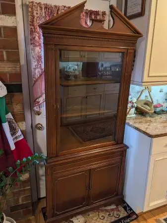 Beautiful Corner Cabinet